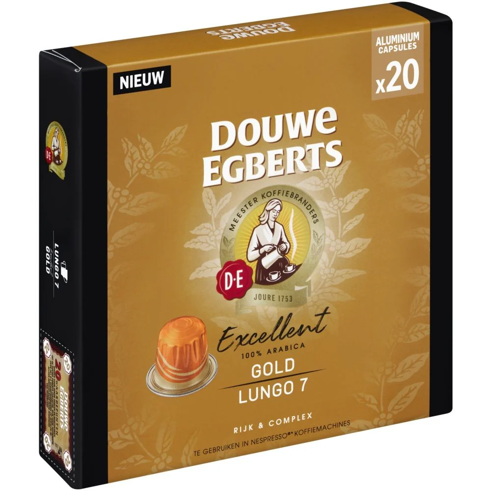 Douwe Egberts Gold Aluminium Nespresso® Pods